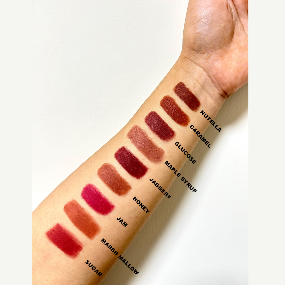 Love Earth Satin Matte Lipstick - Nutella | Grocsy