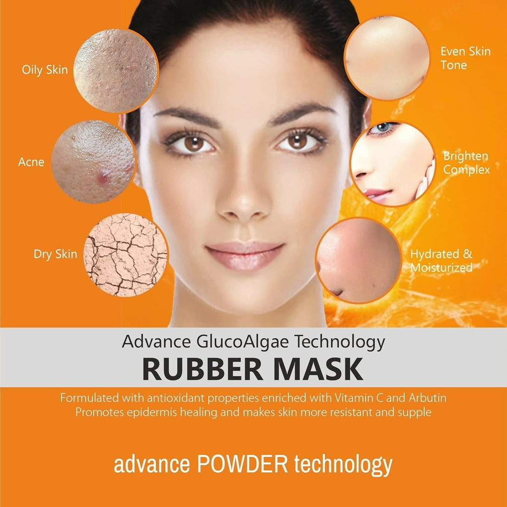 Purobio Algae Peel off Face Mask Brightening Vitamin C Facial Mask | Grocsy