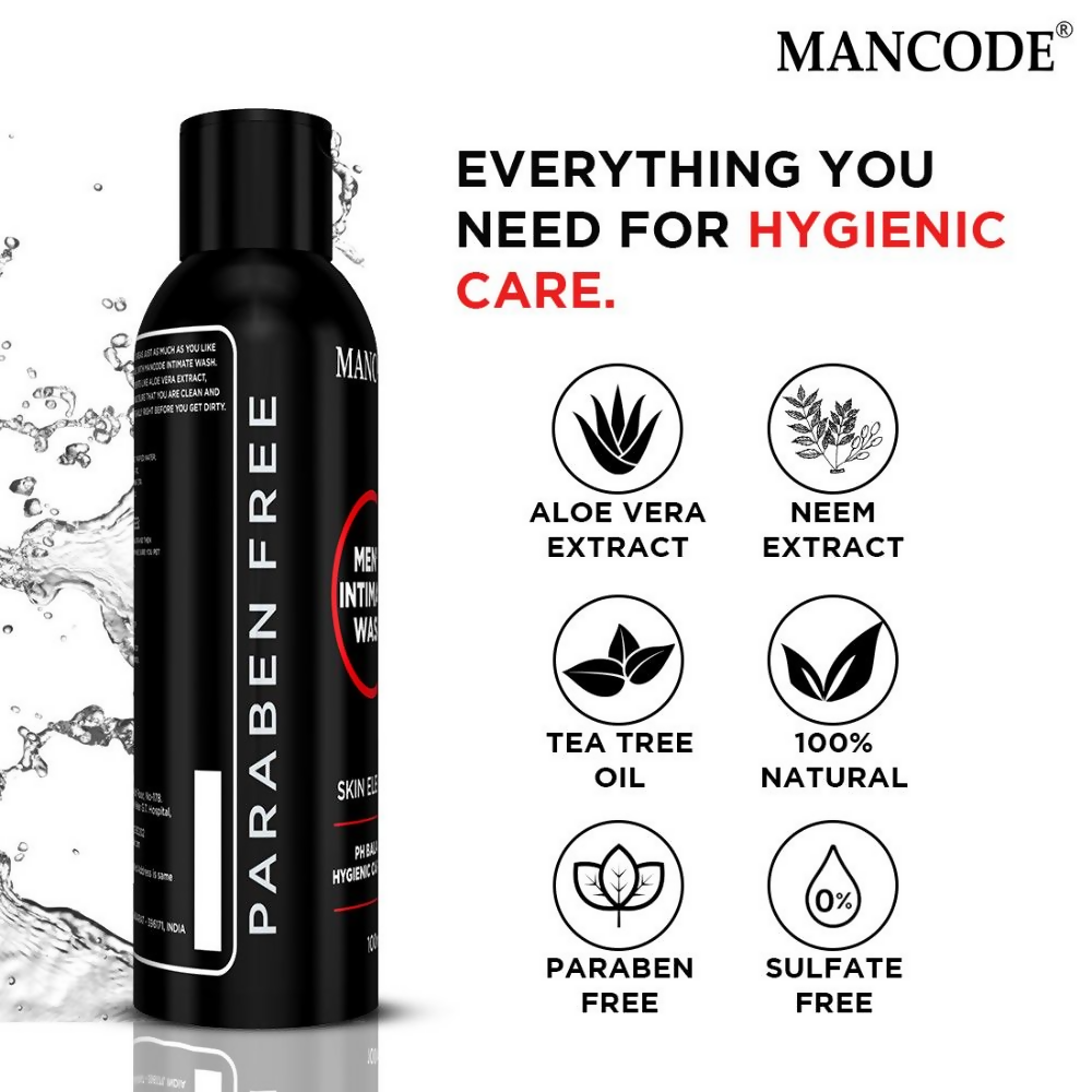 Mancode Men's Intimate Wash | Grocsy