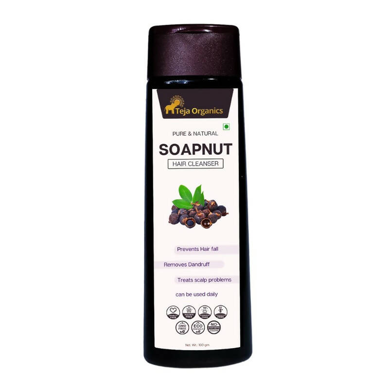 Teja Organics Pure & Natural Soapnut Hair Cleanser | Grocsy