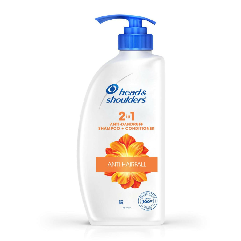 Head & Shoulders 2-In-1 Anti Hairfall, Anti Dandruff Shampoo + Conditioner | Grocsy