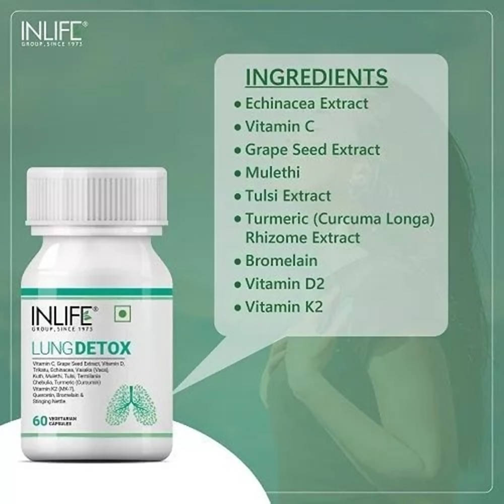 Inlife Lung Detox Capsules | Grocsy