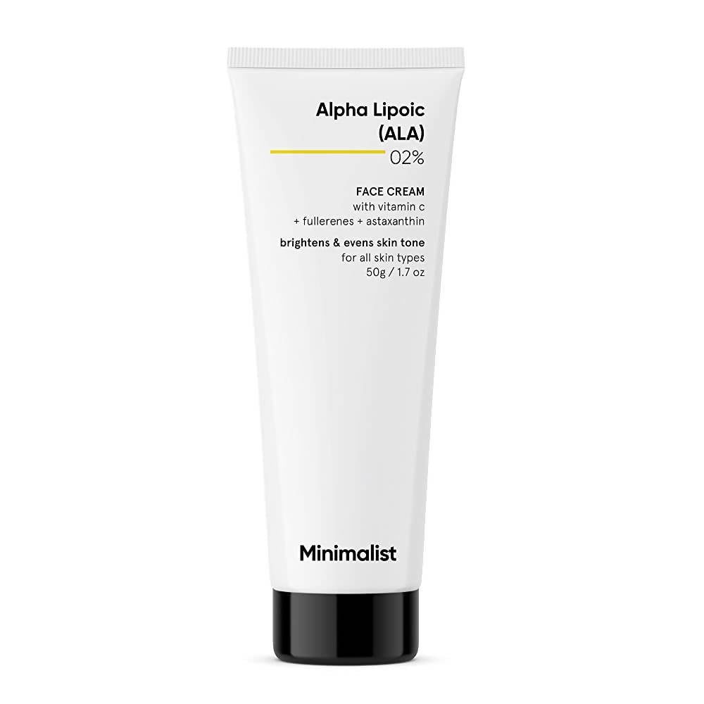 Minimalist Alpha Lipoic (ALA) 02% Face Cream | Grocsy