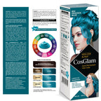 Cosglam Semi Permanent Hair Color for Women & Men (#52 Peacock Blue) | Grocsy