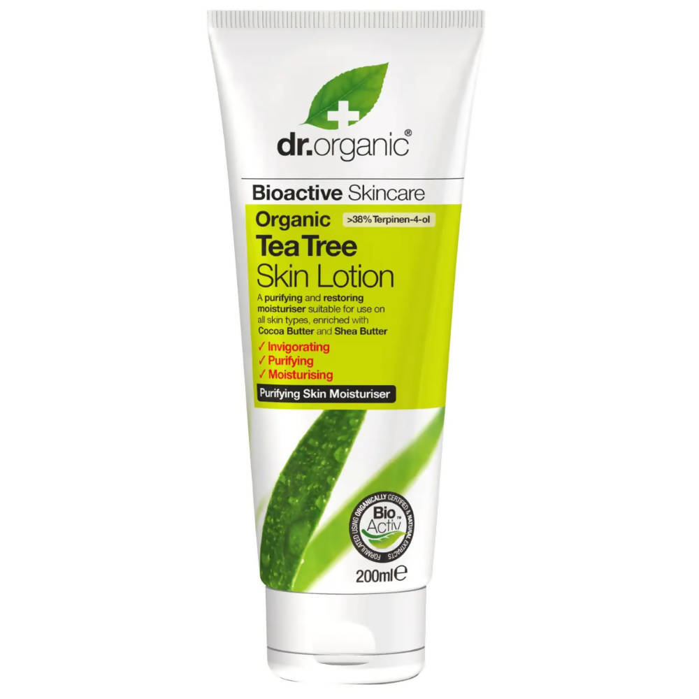 Dr.Organic Tea Tree Skin Lotion | Grocsy