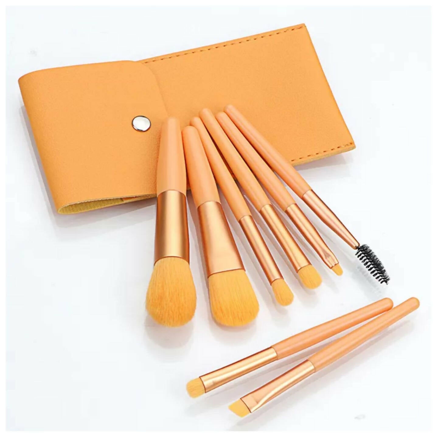 Favon Pack of 8 Professional Makeup Brushes with Free Pouch | Grocsy