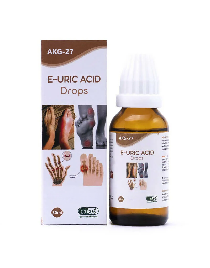 Excel Pharma E-Uric Acid Drops | Grocsy