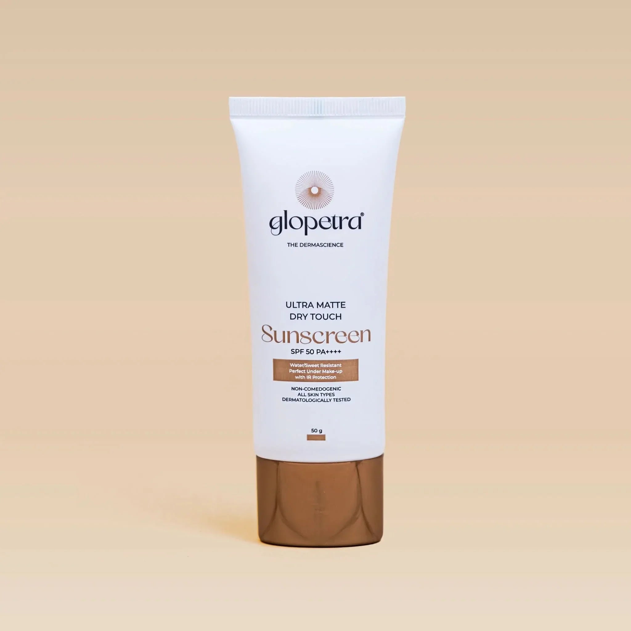 Glopetra Ultra Matte Dry Touch Sunscreen Spf 50 Pa+++ | Grocsy