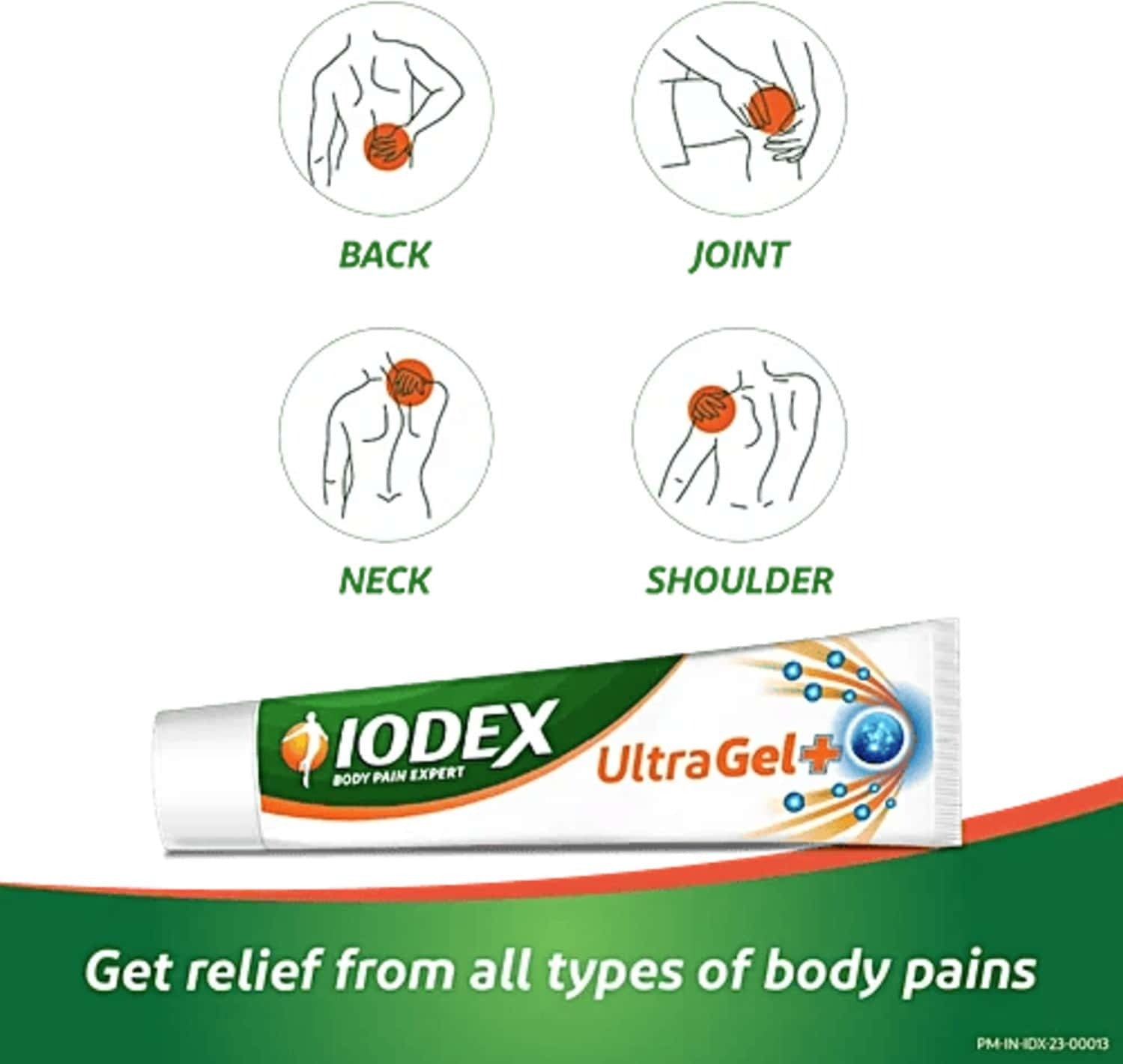 Iodex Ultra Gel Tube | Grocsy