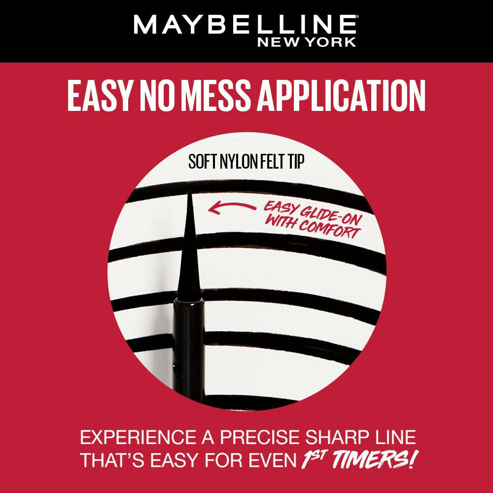 Maybelline New York Tattoo 48H Dip In Liquid Eye Liner - Black | Grocsy
