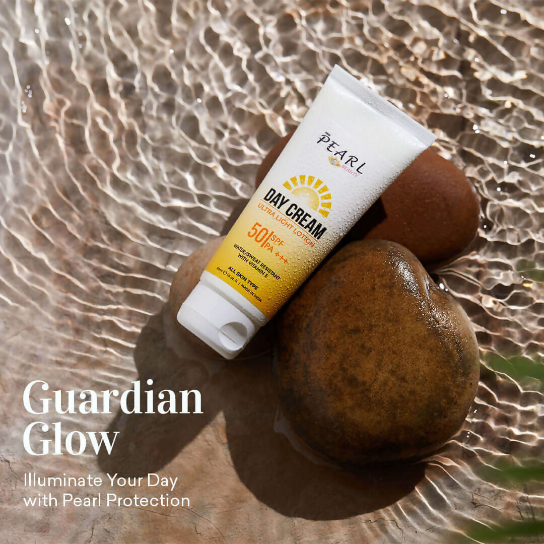ARM Pearl Beauty Day Cream Ultra Light Lotion with SPF 50 PA+++ | Grocsy