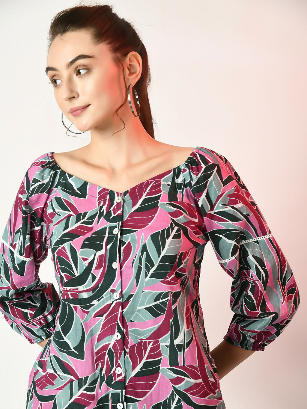 Myshka Women's Multi Printed Dress | Grocsy