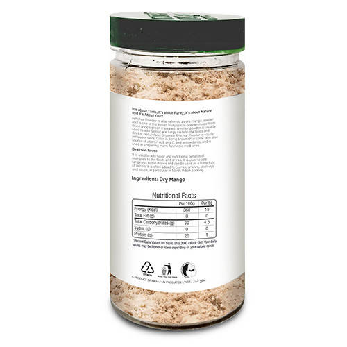 Nature Land Organics Amchur Powder (Dry Mango) | Grocsy