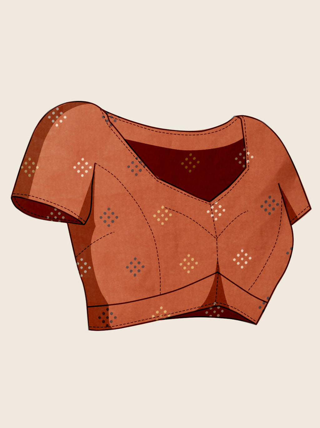 Orange Muslin Cotton Designer Digital Printed Saree - Lavisha | Grocsy