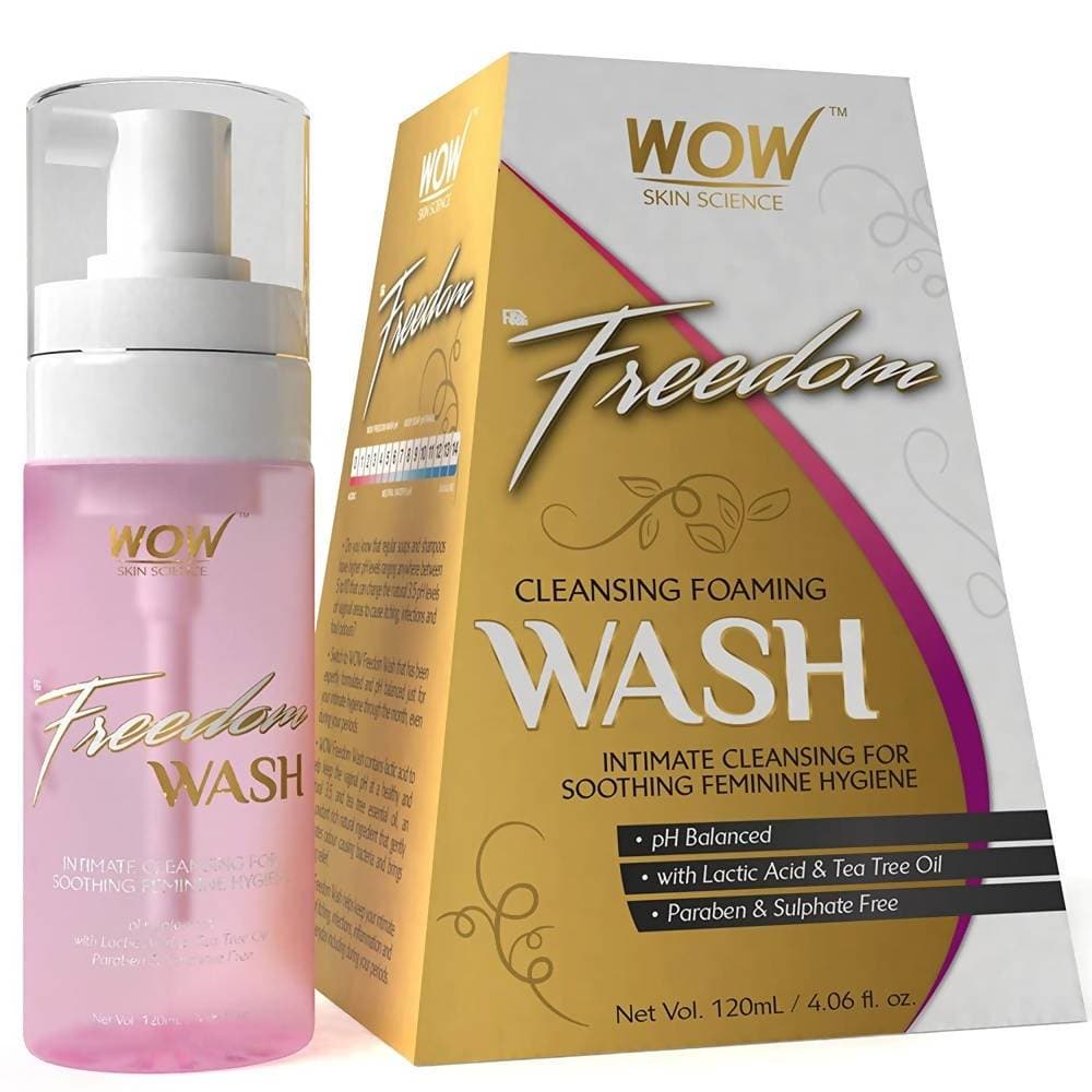 Wow Skin Science Freedom Cleansing Foam Wash | Grocsy