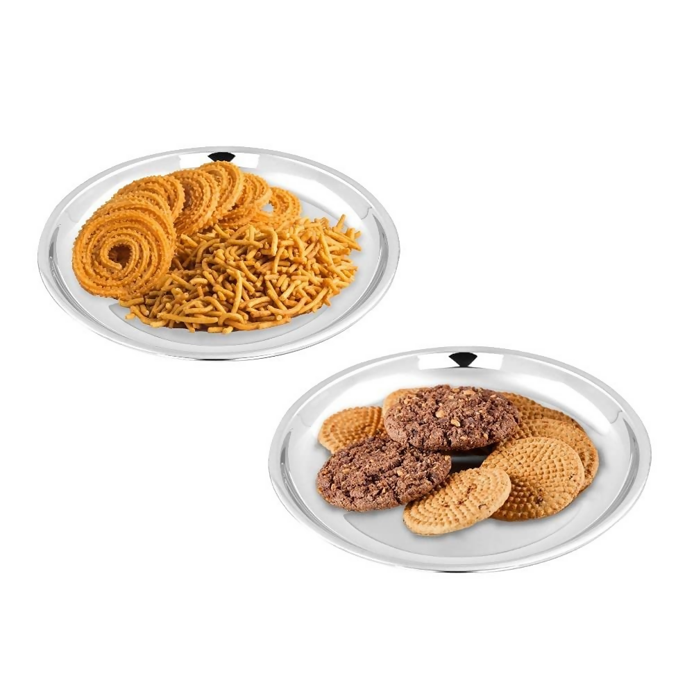 Vinod Stainless Steel China Serving Dish - 22 cm | Grocsy