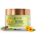 Ivory Natural Dry Frizzy Hair Cream - Detangles Hair, Manages Frizz And Scalp Dryness | Grocsy