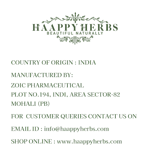 Haappyherbs Onion & Curry Leaf Shampoo With Conditioner | Grocsy