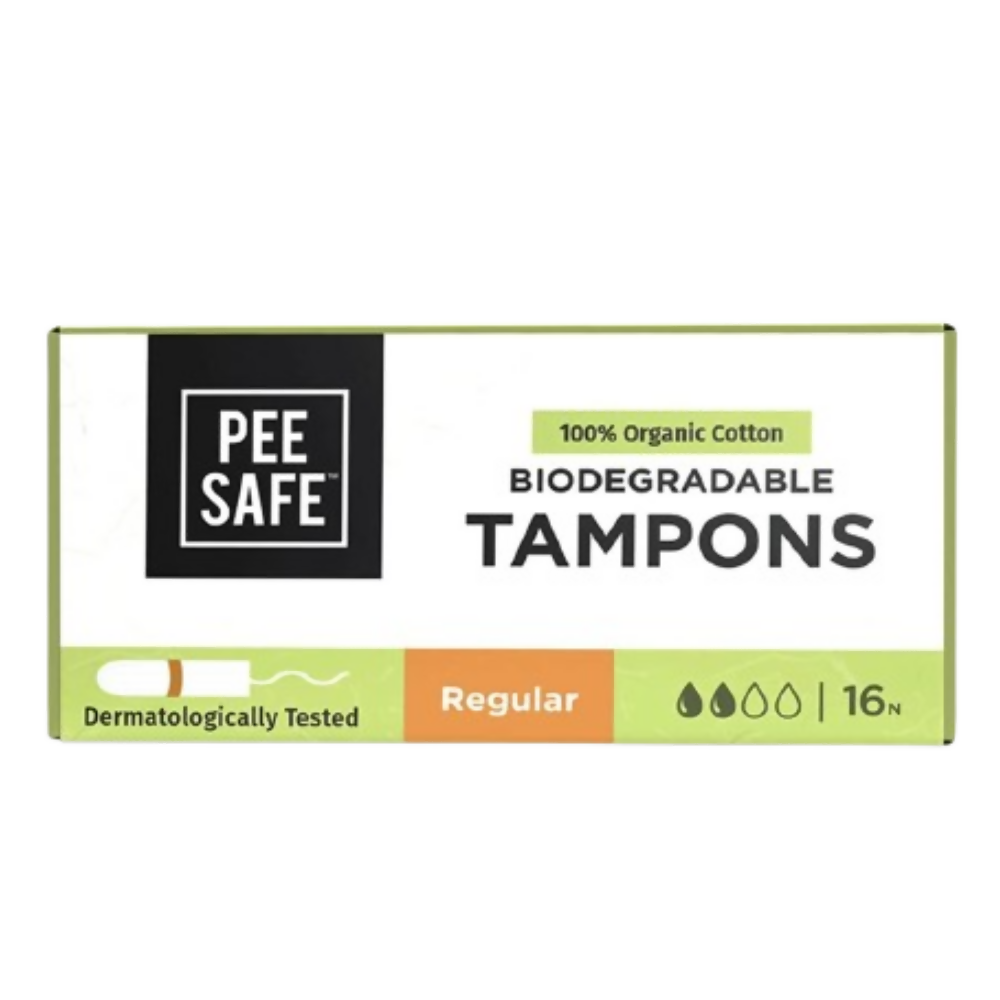 Pee Safe Organic Cotton Tampons | Grocsy