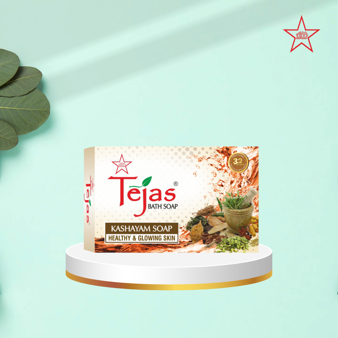 Skm Ayurveda Tejas Kashayam Soap | Grocsy