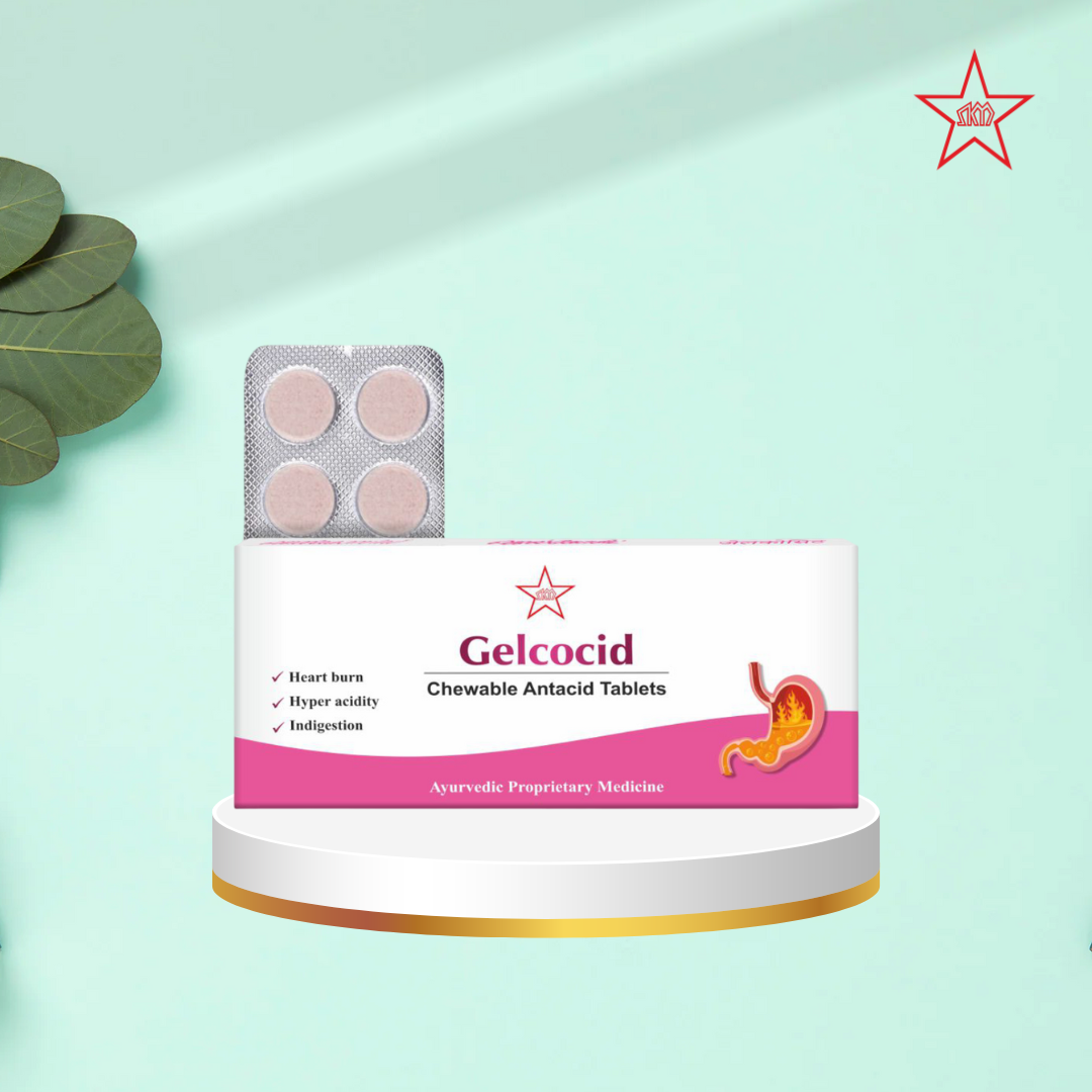 Skm Ayurveda Gelcocid Tablet | Grocsy