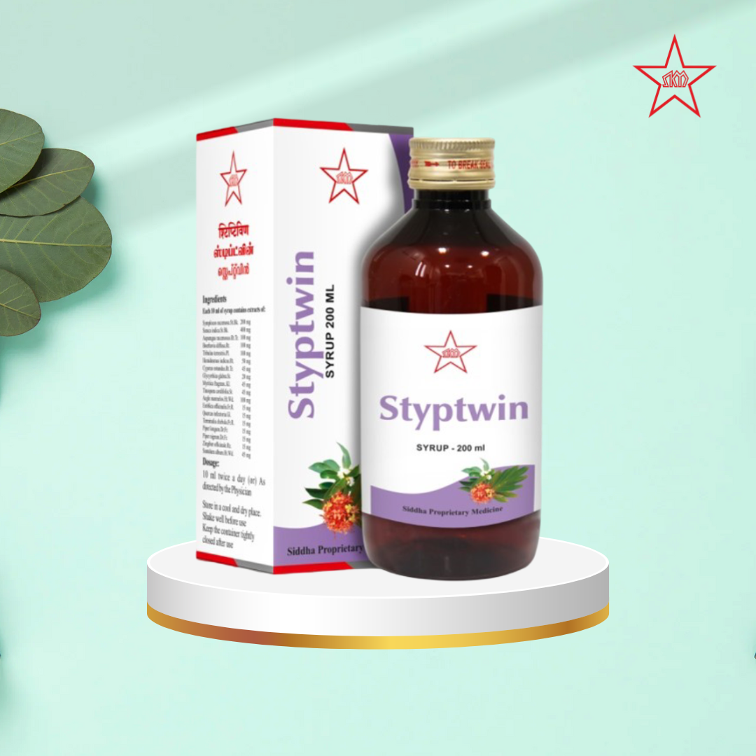 Skm Ayurveda Styptwin Syrup | Grocsy