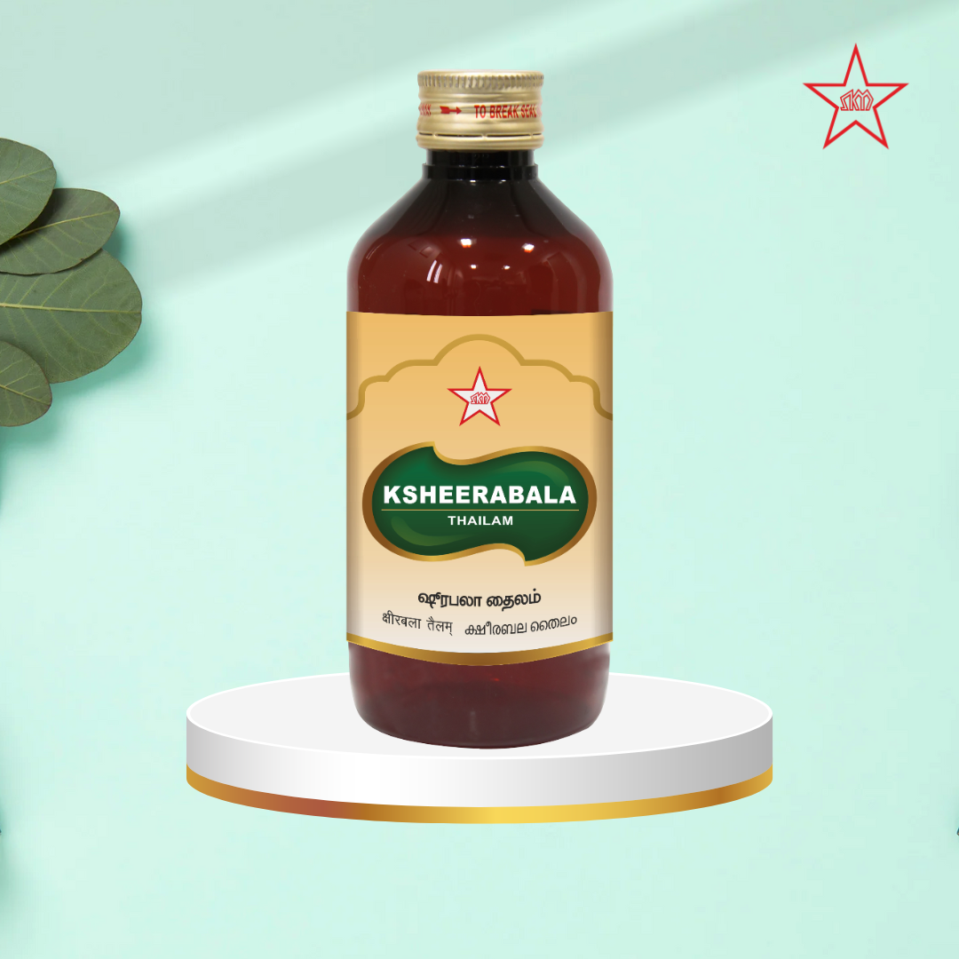 Skm Ayurveda Ksheerabala Thailam | Grocsy