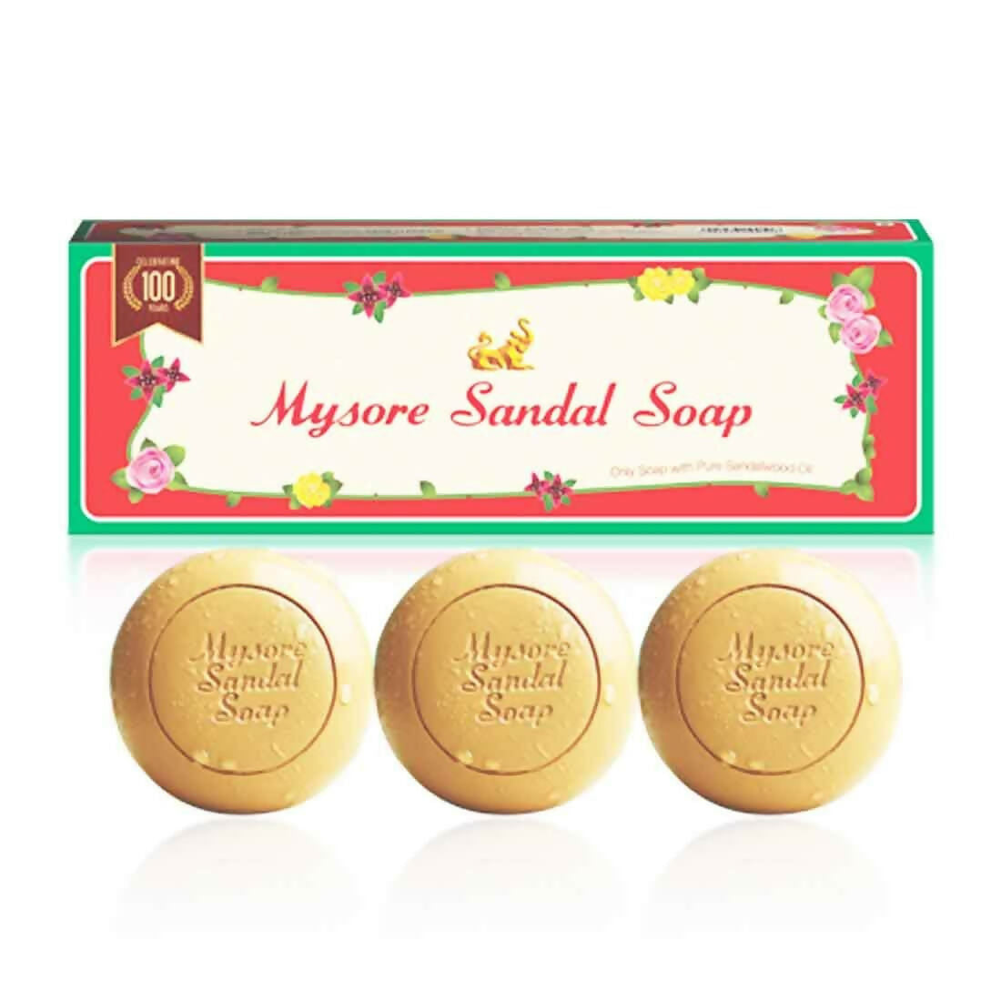 Mysore Sandal Soap with Pure Sandalwood Oil | Grocsy