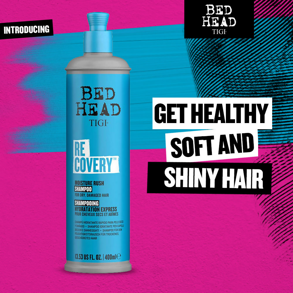 TIGI Bed Head Recovery Moisture Rush Shampoo | Grocsy
