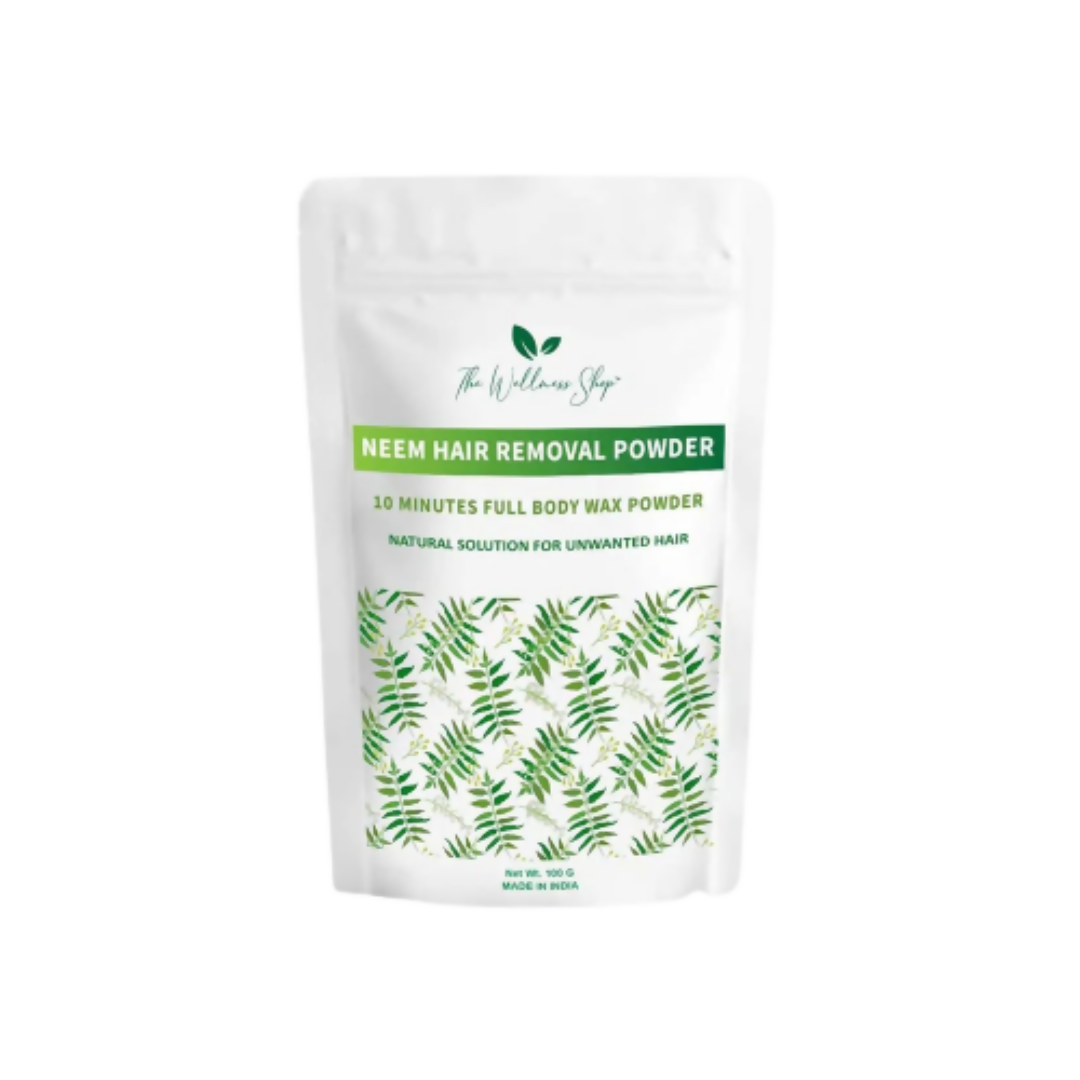 The Wellness Shop Neem Hair Removal Powder | Grocsy