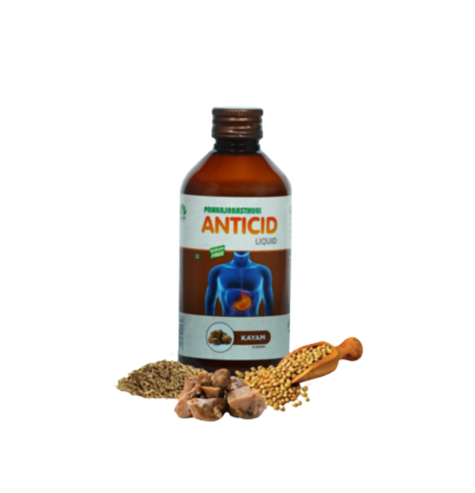 Pankajakasthuri Anticid Liquid Kayam | Grocsy