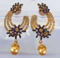 Blue AD Fashion Earrings | Grocsy