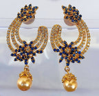 Blue AD Fashion Earrings | Grocsy