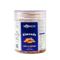 Sorich Organics Salted & Black pepper Almonds | Grocsy