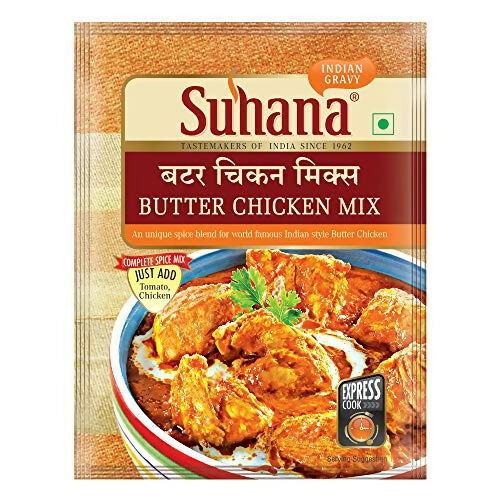 Suhana Spice Mixes - Chicken Gravy Mix, Butter Chicken Mix & Chicken Biryani Mix - Combo | Grocsy