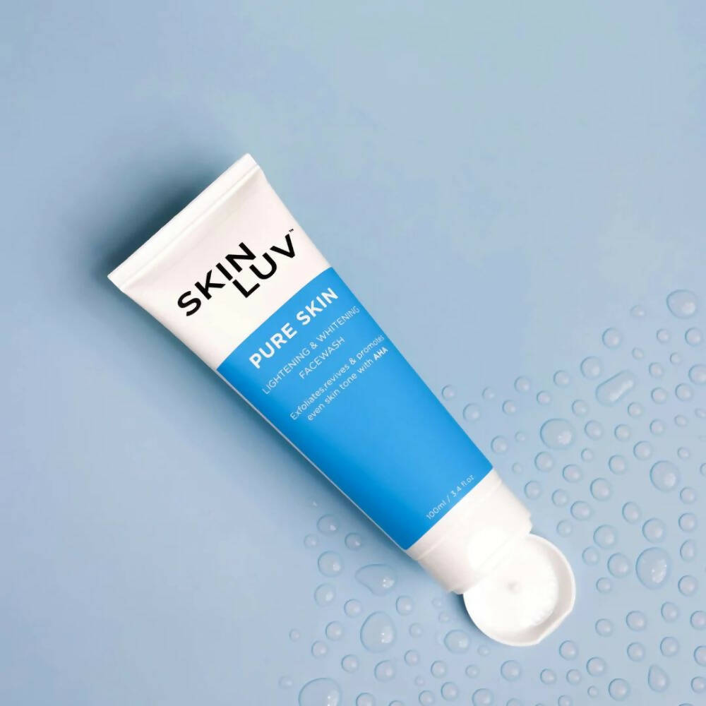 SkinLuv Pure Skin Lightning & Whitening Face Wash | Grocsy