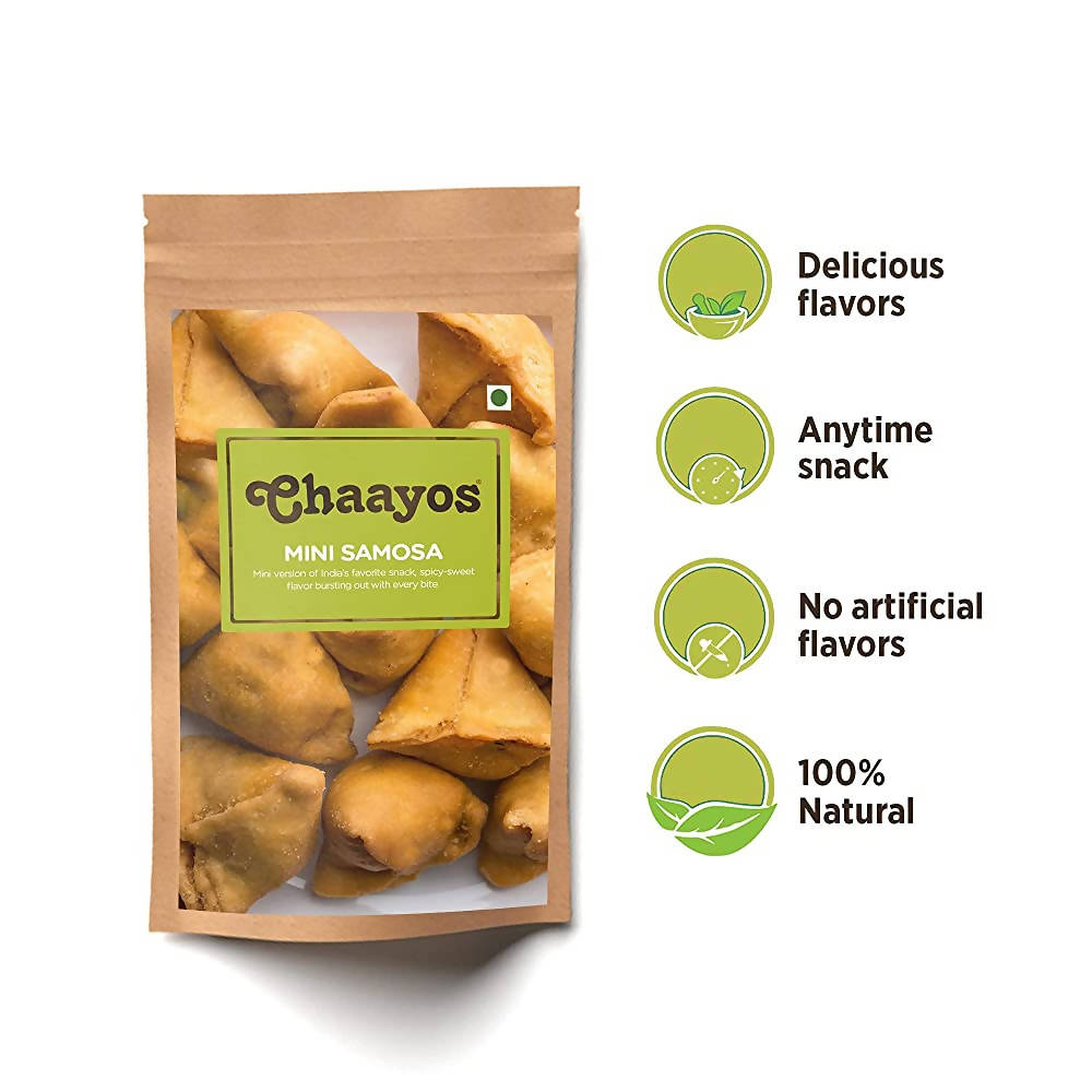 Chaayos Mini Samosa Snacks | Grocsy