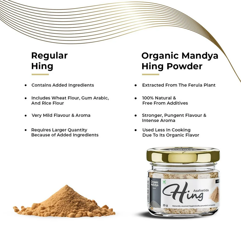 Organic Mandya Hing Powder | Grocsy