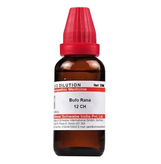 Dr. Willmar Schwabe India Bufo Rana Dilution | Grocsy
