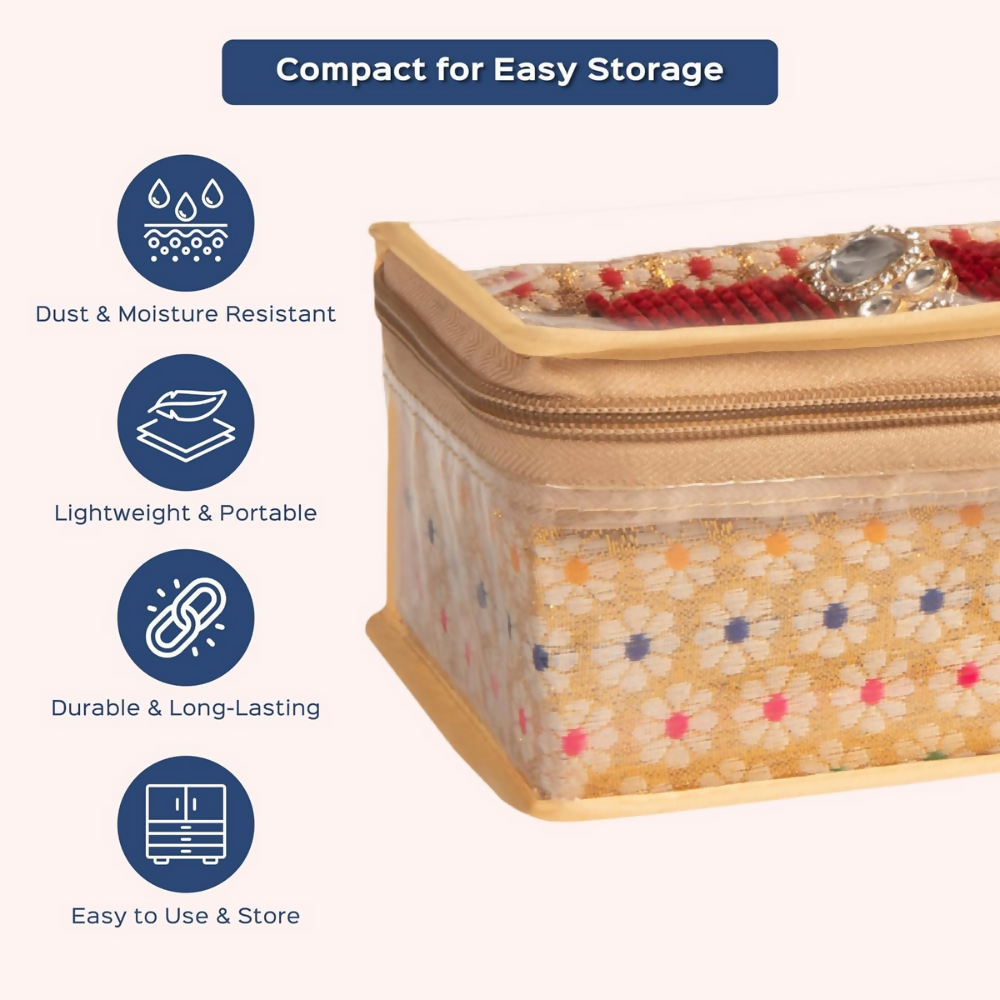 Homestrap Single Rod Storage Bangle Box - Golden | Grocsy