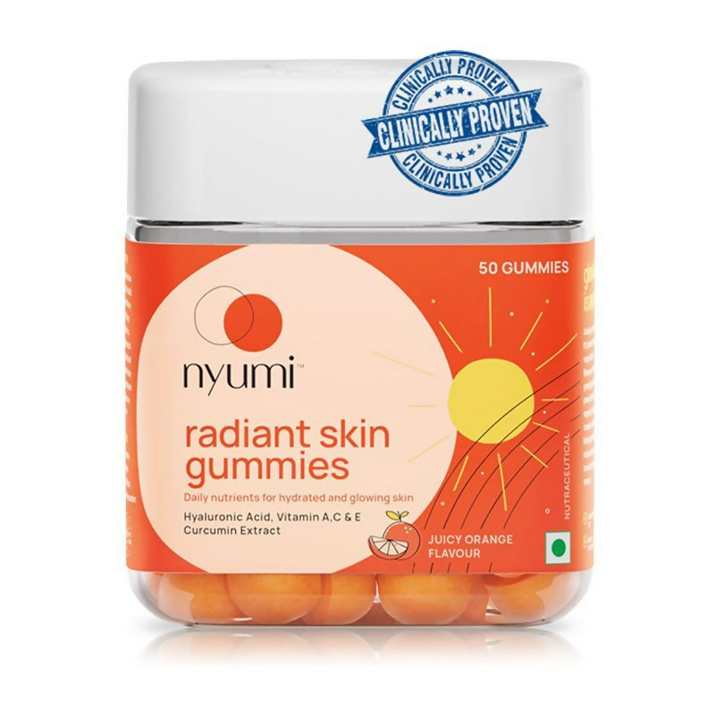 Nyumi Collagen Gummies For Glowing, Hydrated, Youthful Skin - Vitamin C & Hyaluronic Acid | Grocsy