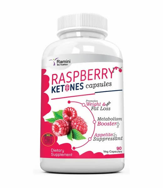 Ramini Bio Nutrition Raspberry Ketones 500mg Veg Capsules | Grocsy