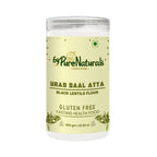 byPureNaturals Urad Daal Atta (Black Lentils Flour) | Grocsy