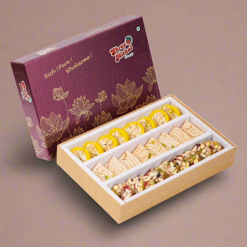 Shree Mithai Uranus Assorted Sweets | Grocsy