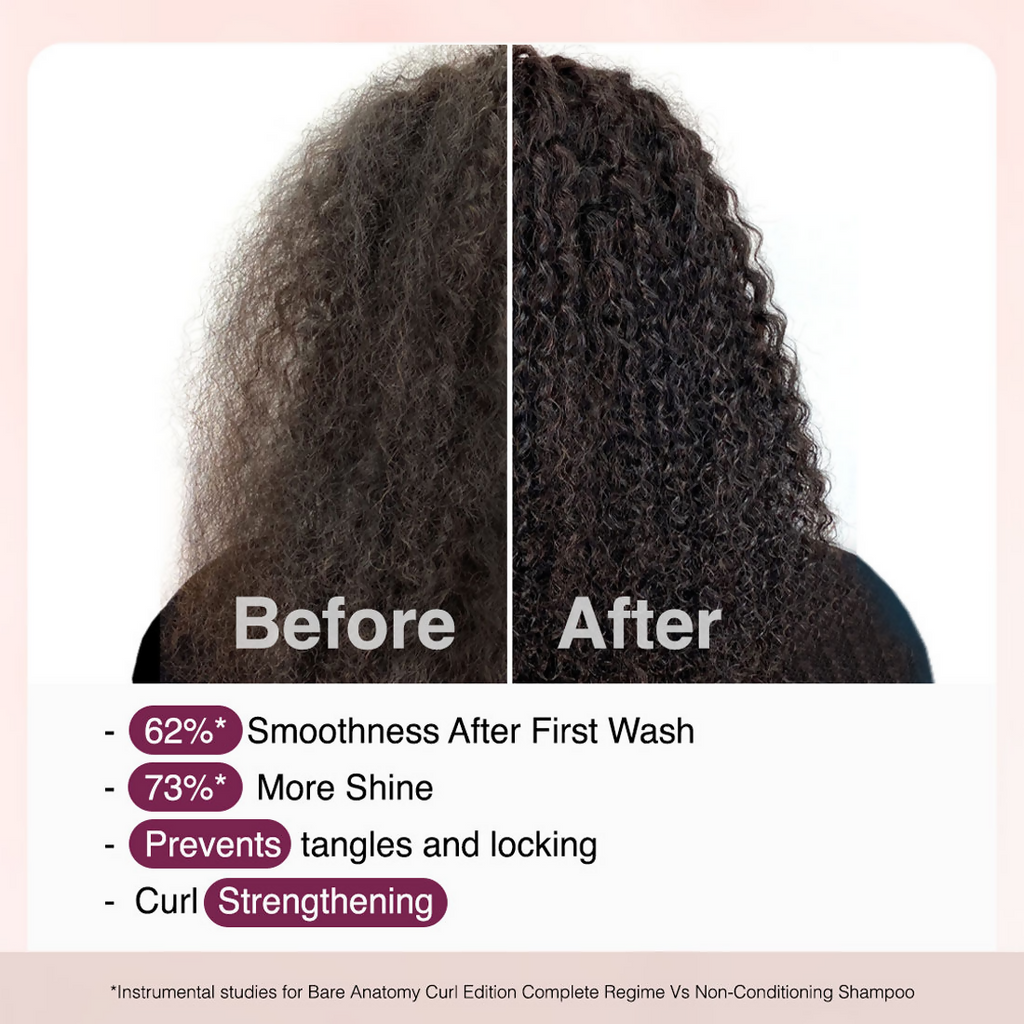 Bare Anatomy Curl Defining Shampoo & Leave-In Conditioner Duo | Grocsy