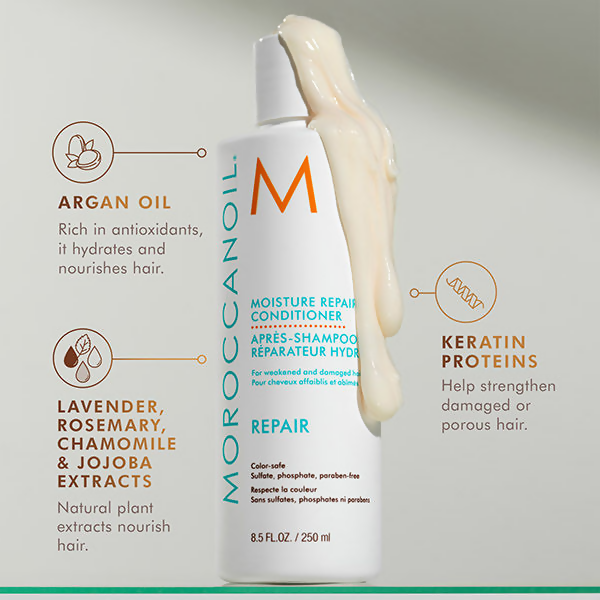 Moroccanoil Repair Conditioner For Weakened And Damaged Hair | Grocsy