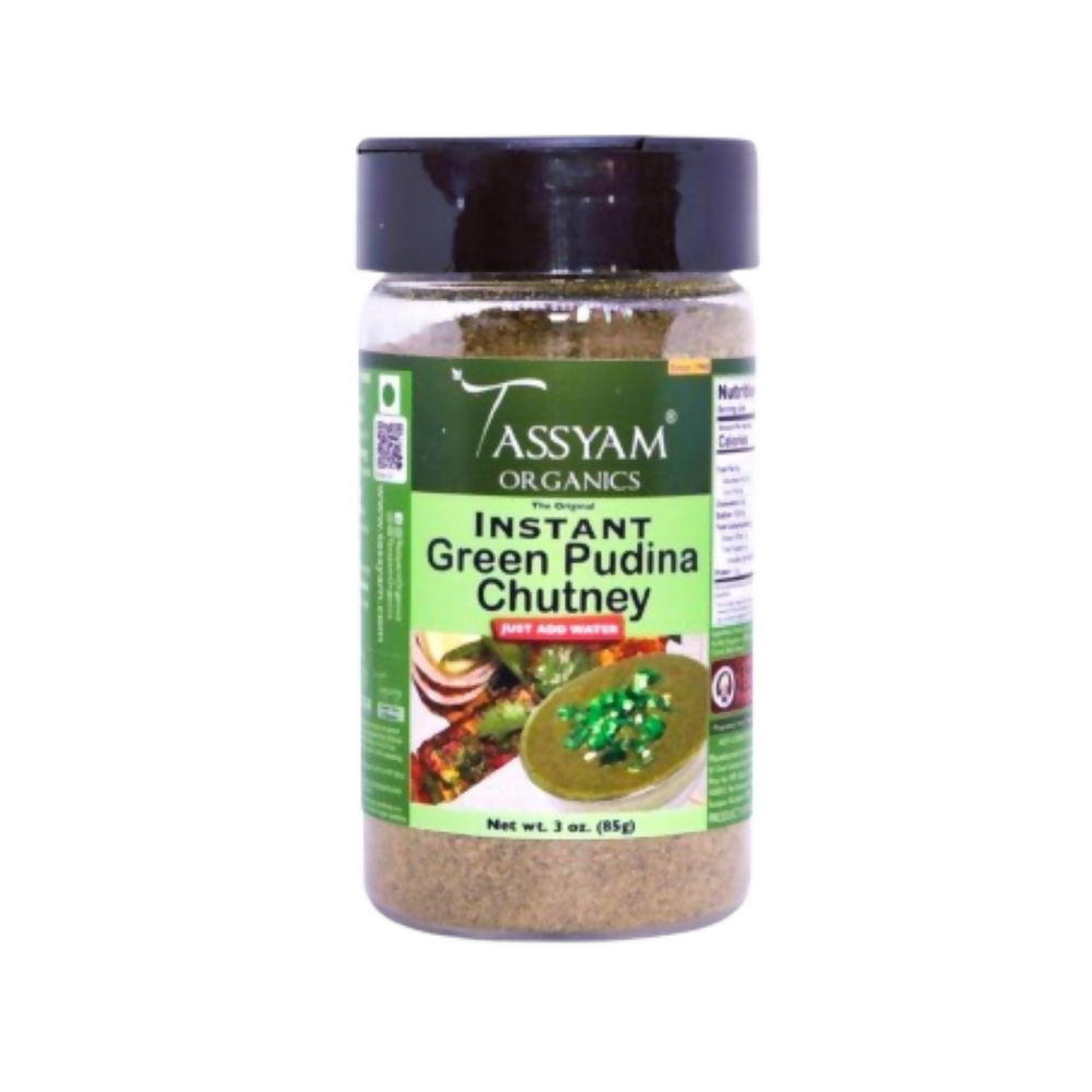 Tassyam Organics Instant Pudina Chutney | Grocsy