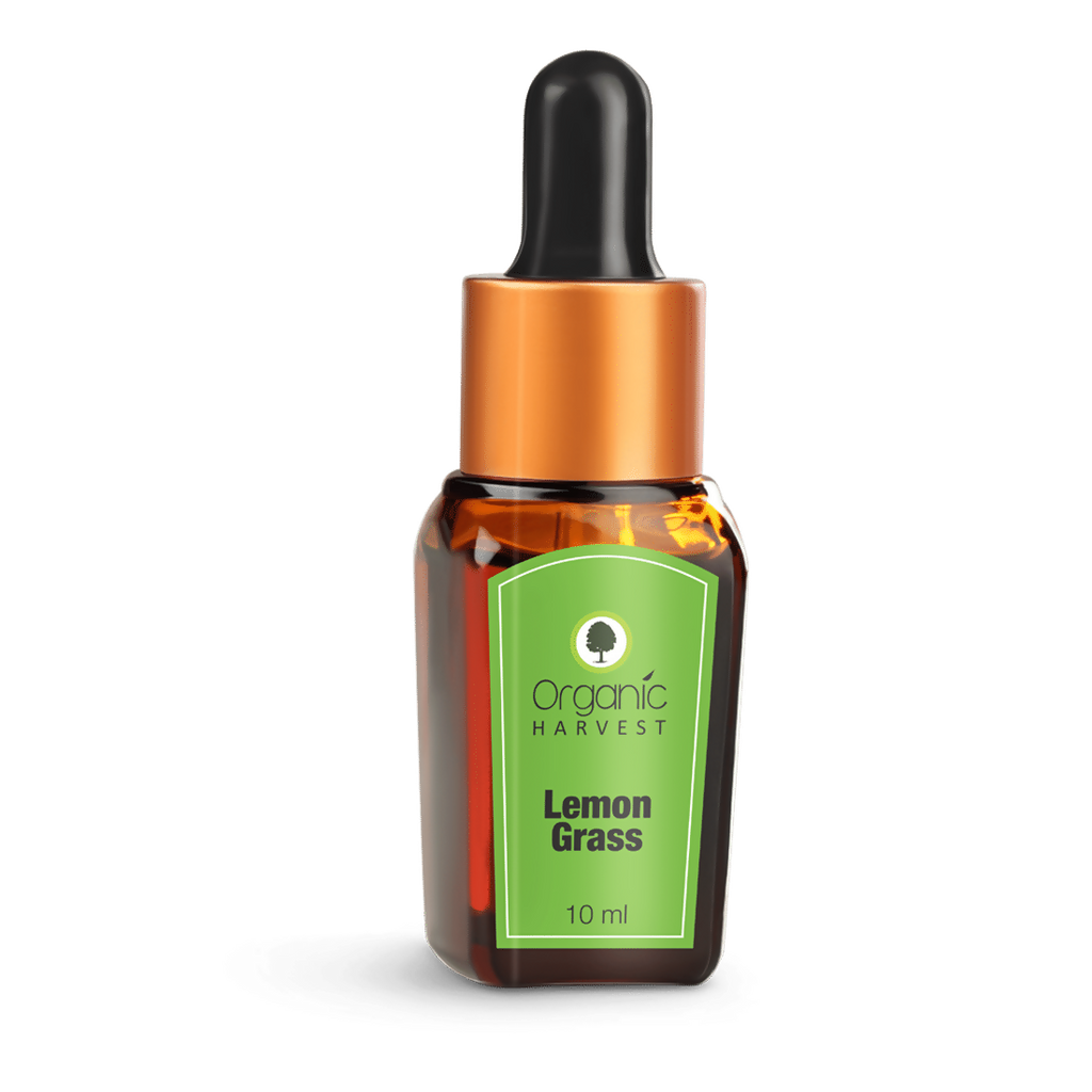 Organic Harvest Lemon Grass Essential Oil | Grocsy