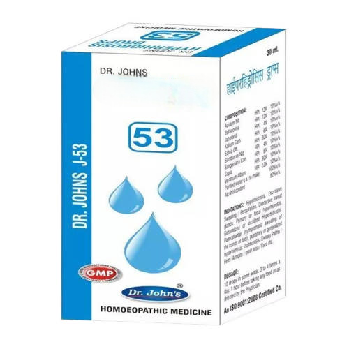 Dr. Johns J-53 Drops | Grocsy