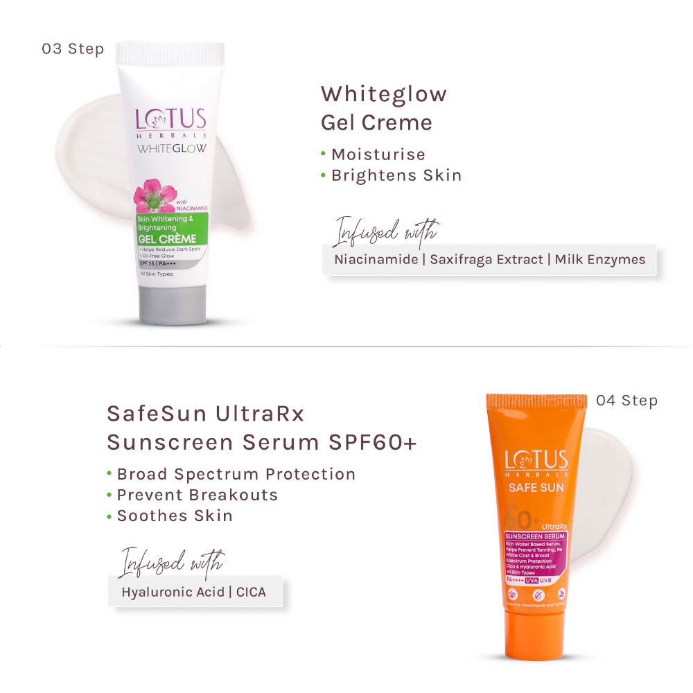 Lotus Herbals Glow Essentials Kit | Grocsy